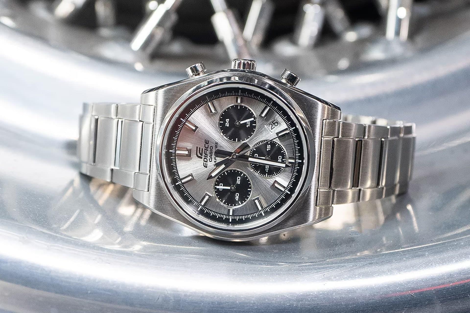 کاربری ساعت مچی مردانه کاسیو Casio Edifice EFB-730D-7AV
