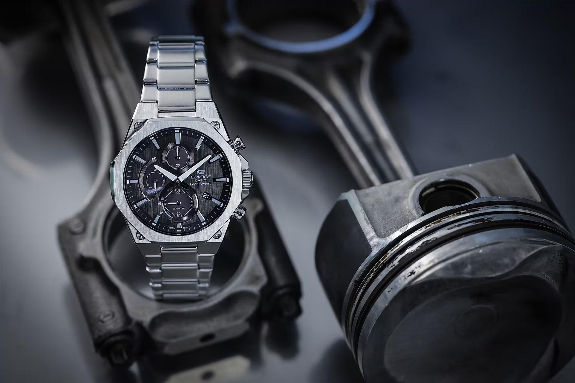 ساعت مچی مردانه کاسیو Casio Edifice EFS-S570D-1A از نمای روبرو