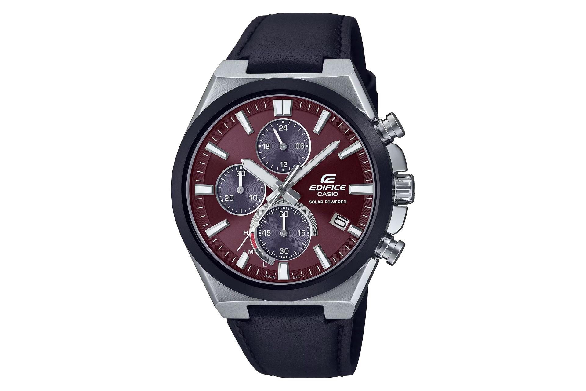 فریم، صفحه و لوگوی ساعت مچی مردانه کاسیو Edifice EQS-950BL-5AV