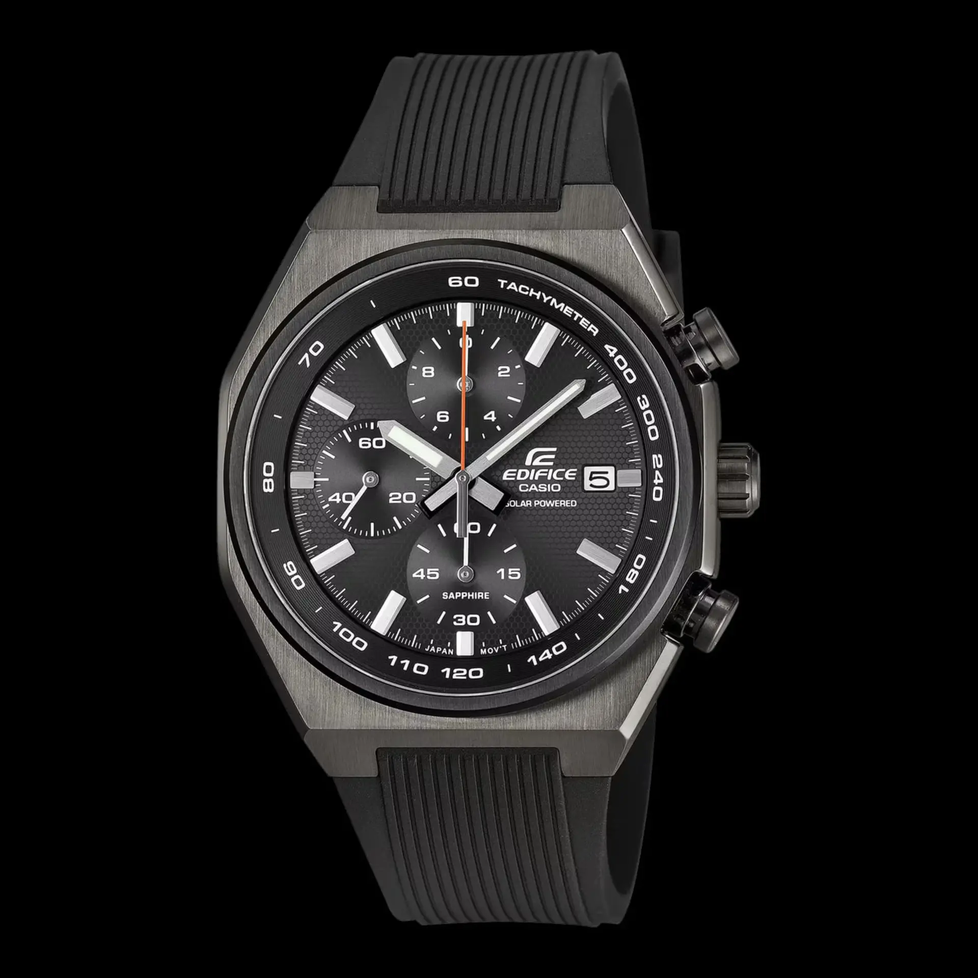 ساعت مچی کاسیو مدل Edifice EFS-S660 با بند سیلیکونی مشکی