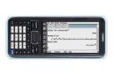 نمای پنل جلوی ماشین حساب کاسیو FX-CP400 با نمایش حالت افقی نمایشگر