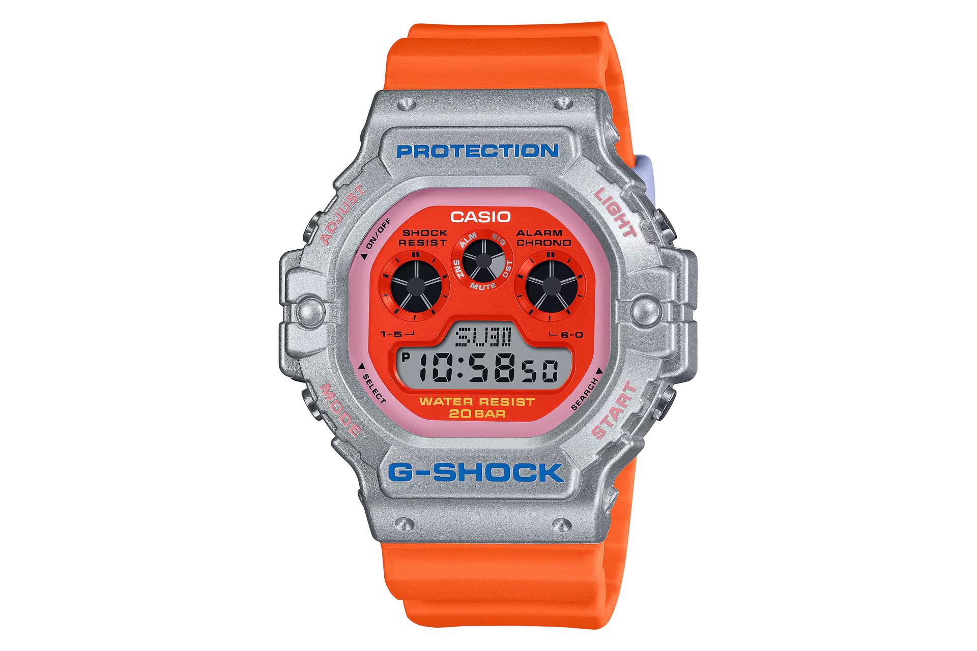 فریم و صفحه ساعت مچی مردانه کاسیو جی شاک DW-5900EU-8A4