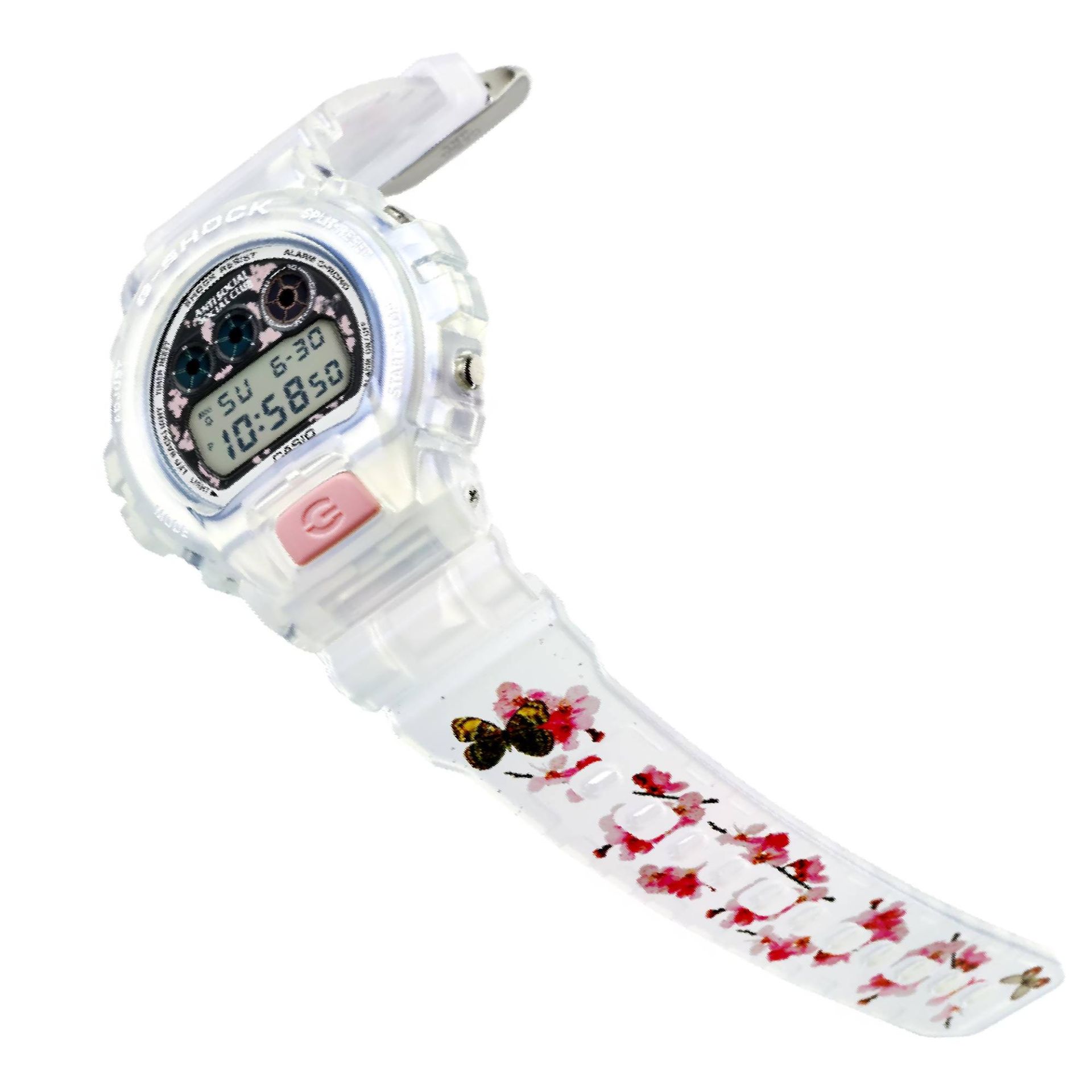 ساعت نیمه شفاف جی شاک DW6900ASSC25-7 کاسیو