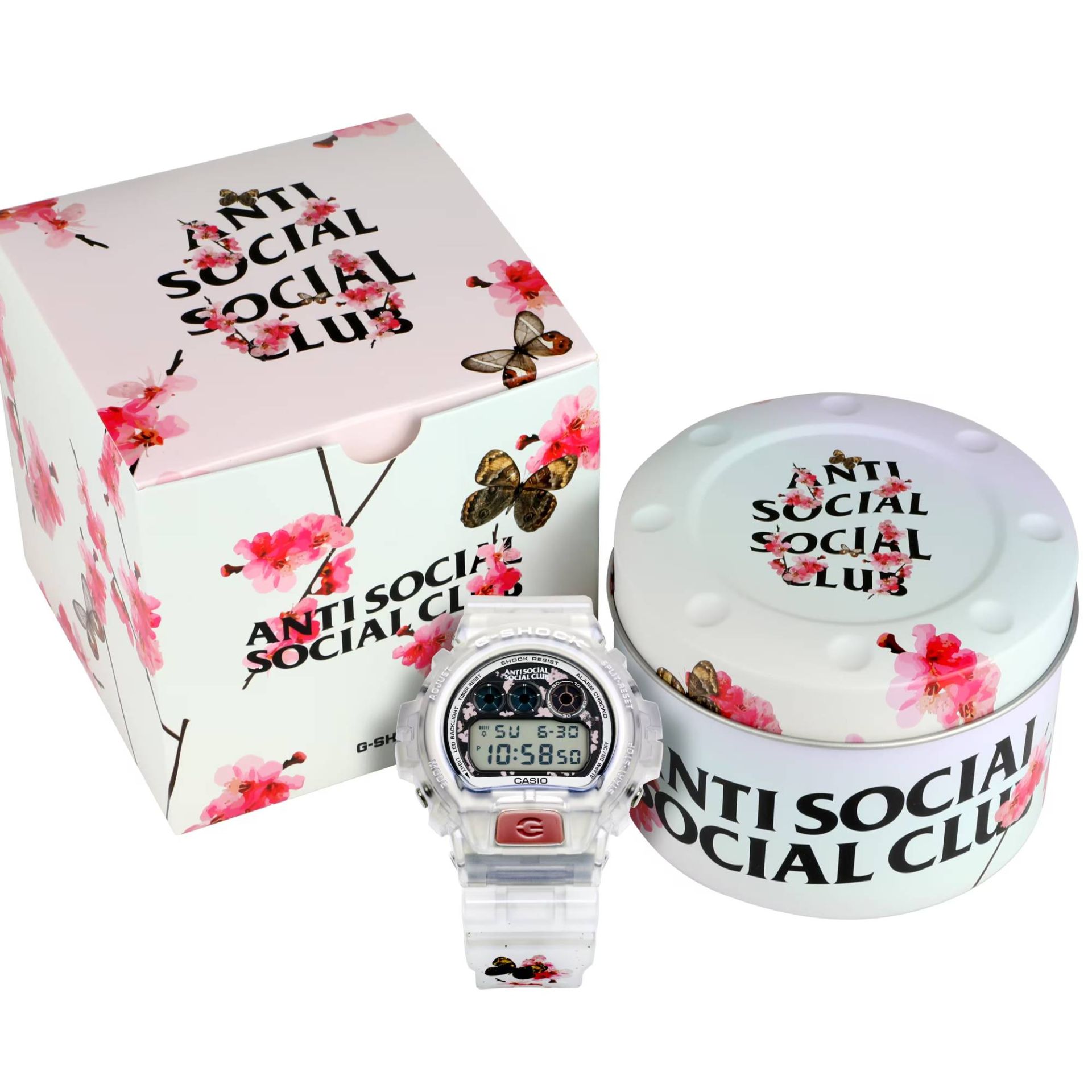 ساعت نیمه شفاف جی شاک DW6900ASSC25-7 کاسیو