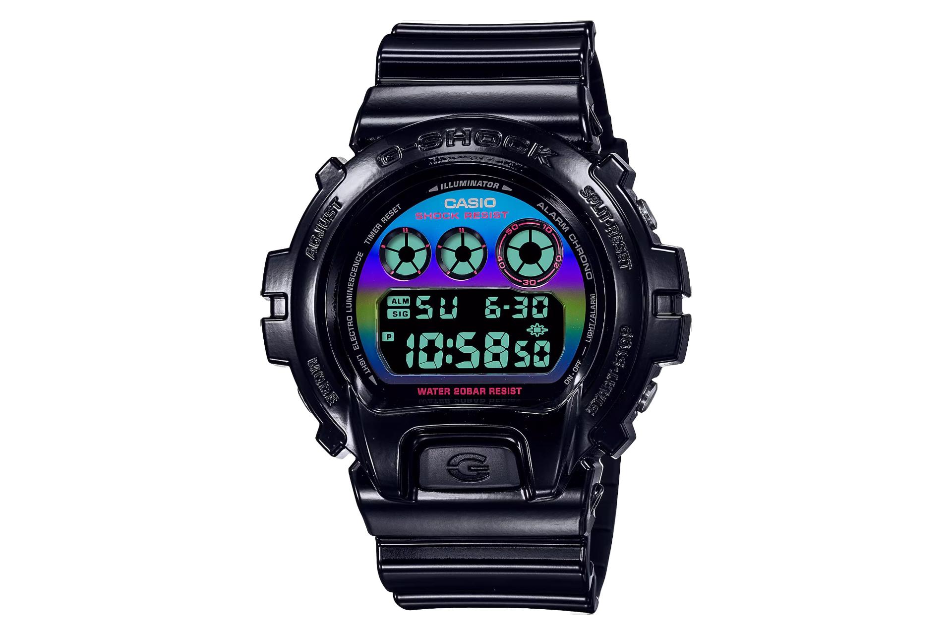 فریم و صفحه ساعت مچی مردانه کاسیو جی شاک DW-6900RGB-1