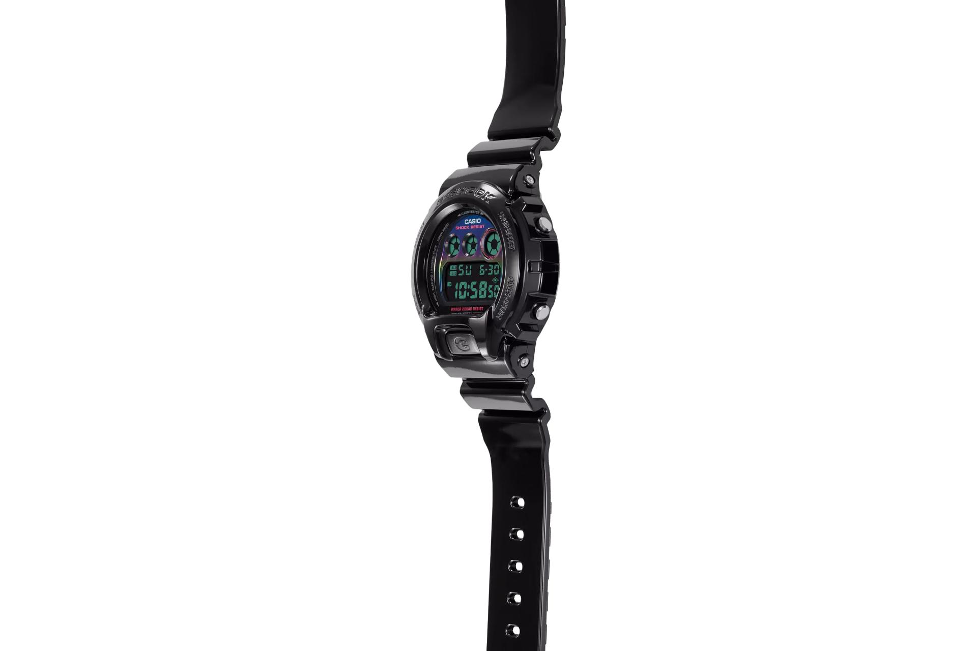 لبه سمت راست ساعت مچی مردانه کاسیو جی شاک DW-6900RGB-1