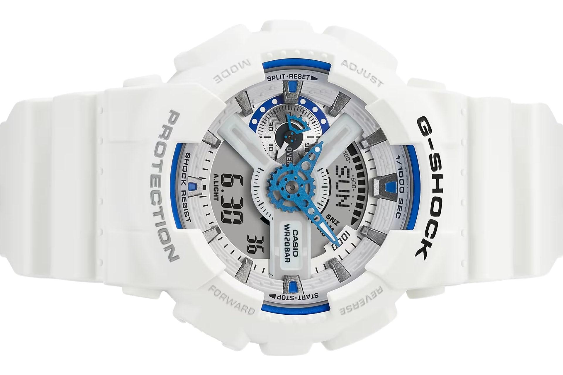 ساعت مچی مردانه کاسیو جی شاک Casio G-SHOCK GA-110HDS-7A از نمای روبرو