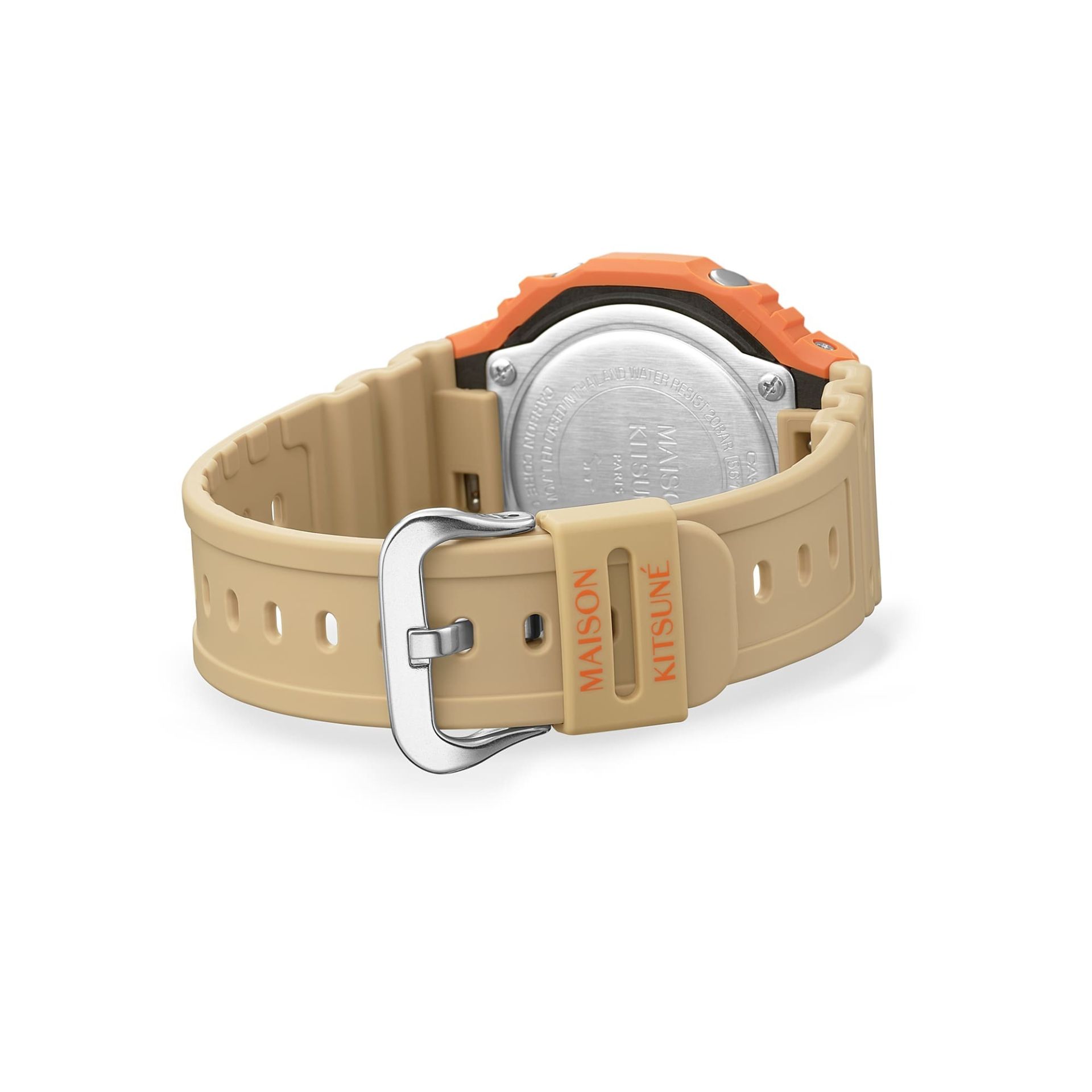 نمای پشت و بند ساعت مچی مردانه کاسیو جی‌شاک GA-2110MK 