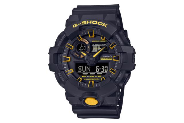 فریم و صفحه ساعت مچی مردانه کاسیو جی شاک GA-700CY-1A