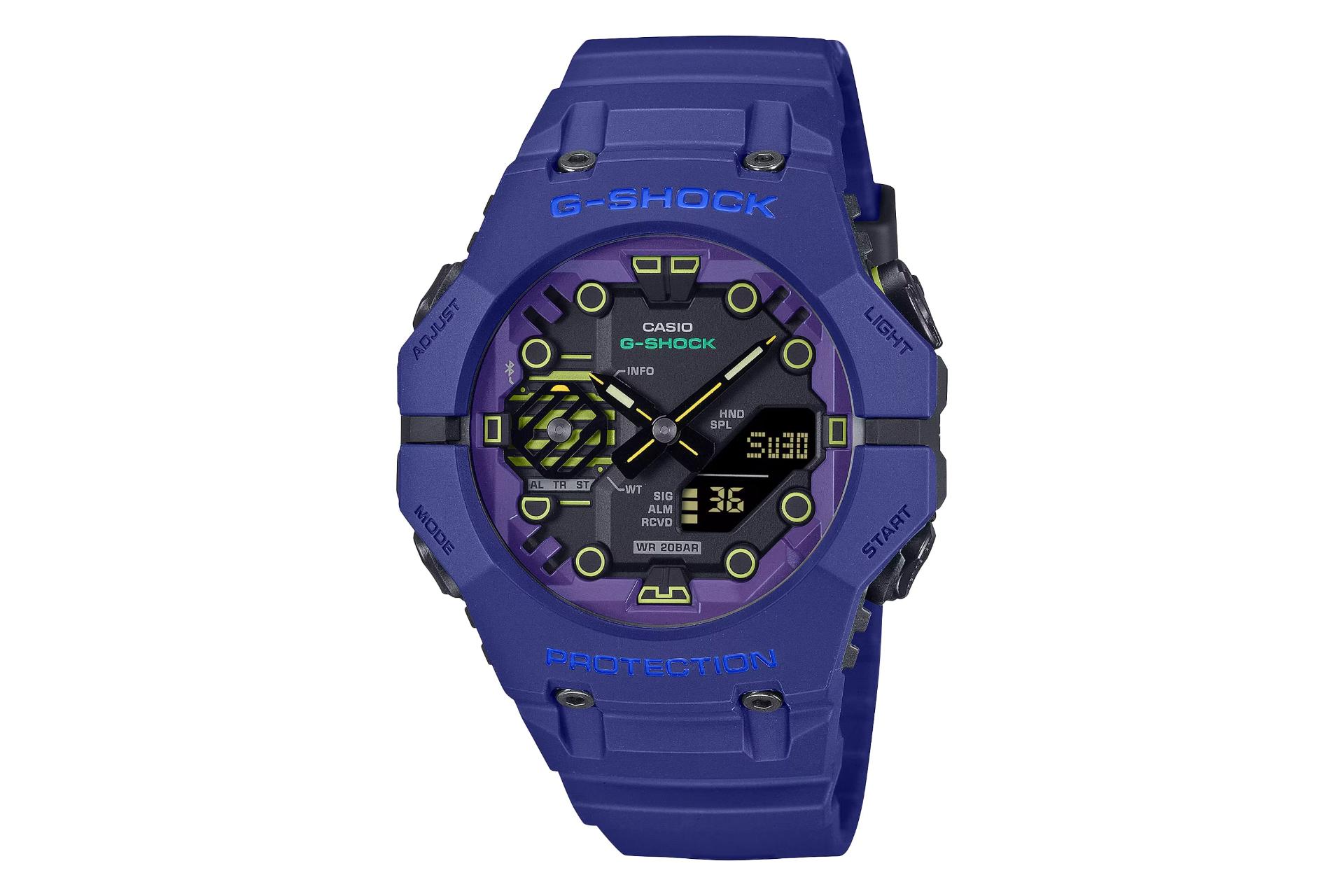 فریم و صفحه ساعت مچی مردانه کاسیو جی شاک GA-B001CBR-2A