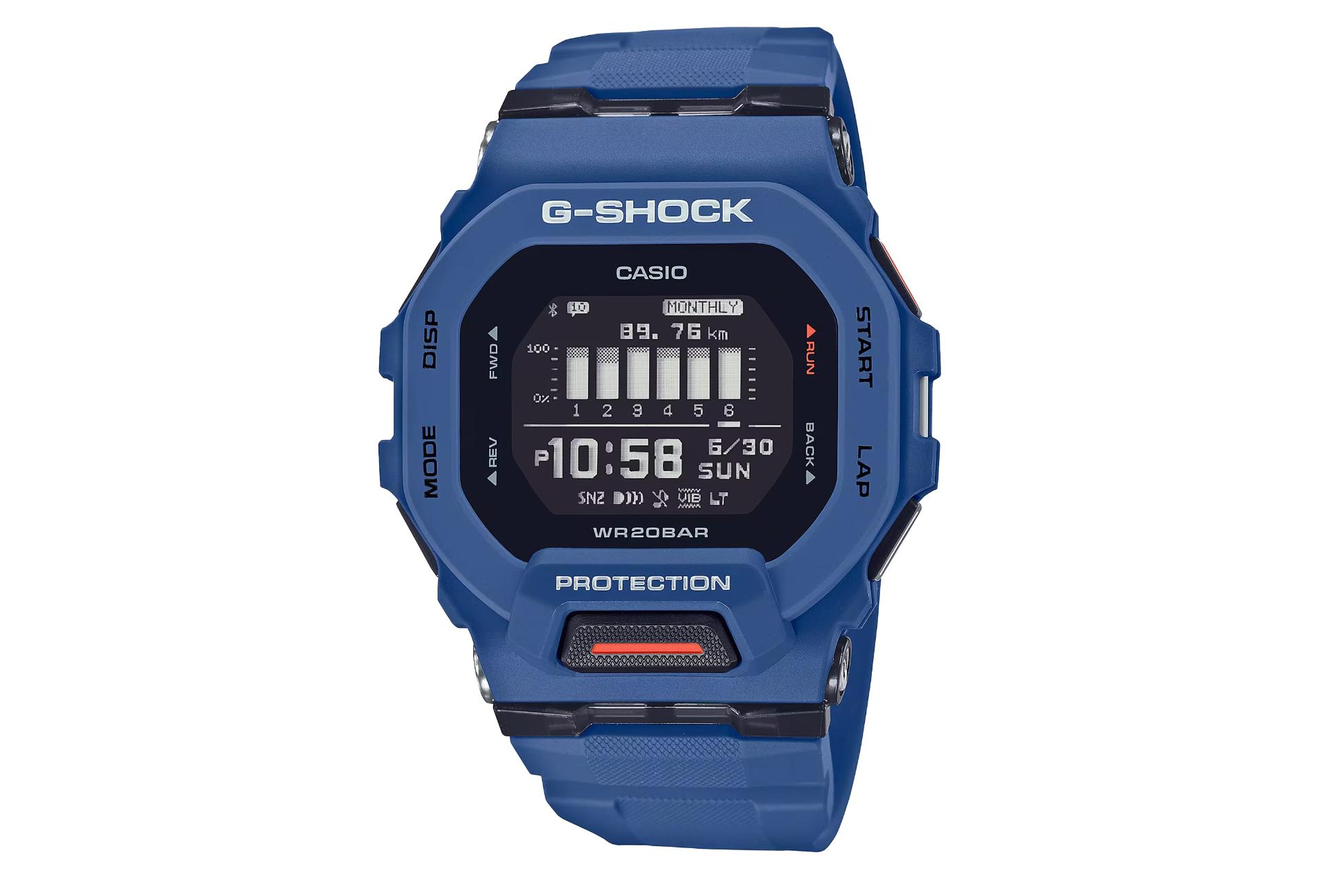 صفحه، فریم و لوگوی ساعت مچی مردانه کاسیو جی شاک GBD-200-2