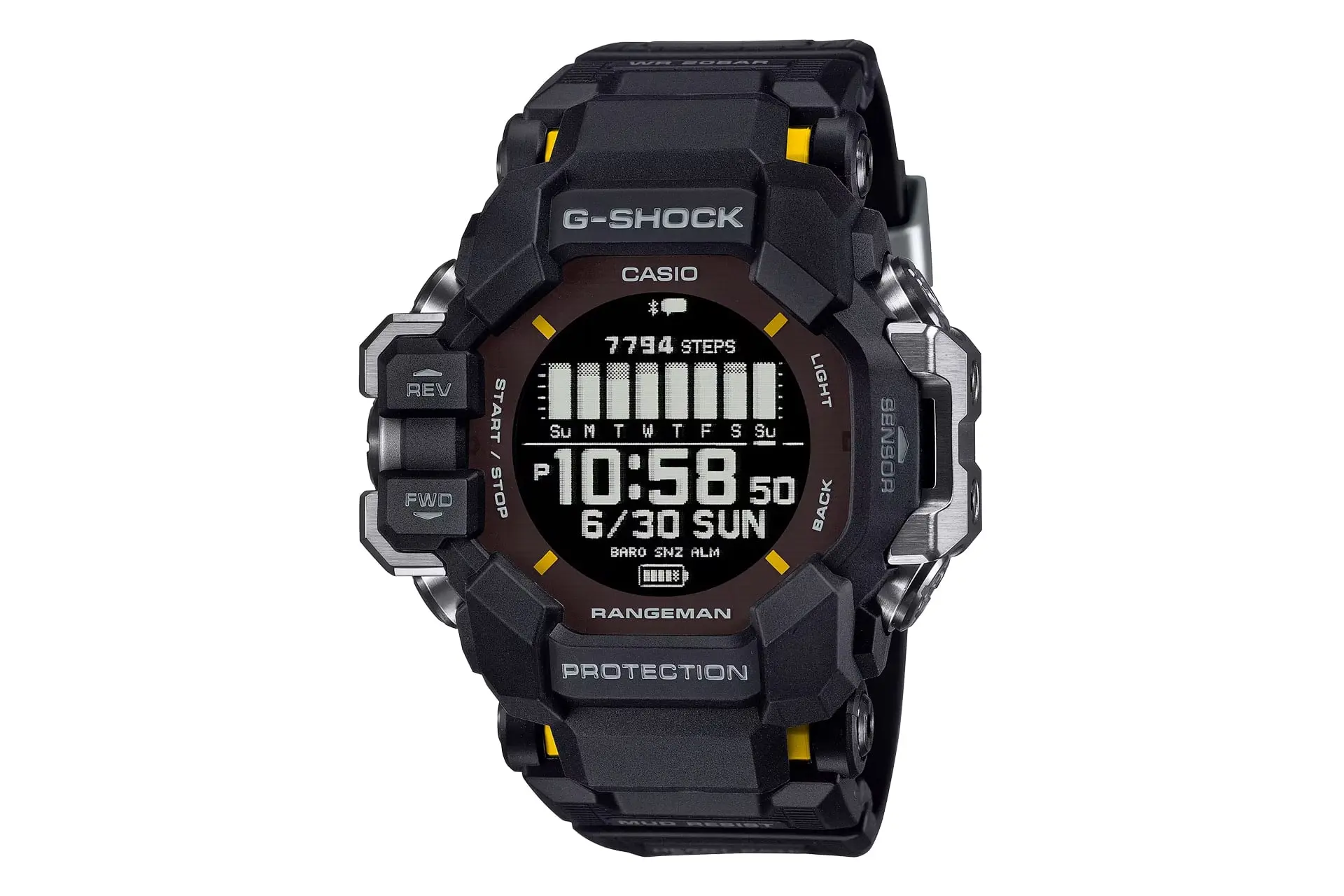 ساعت مچی مردانه کاسیو جی شاک Casio G-SHOCK GPR-H1000-1