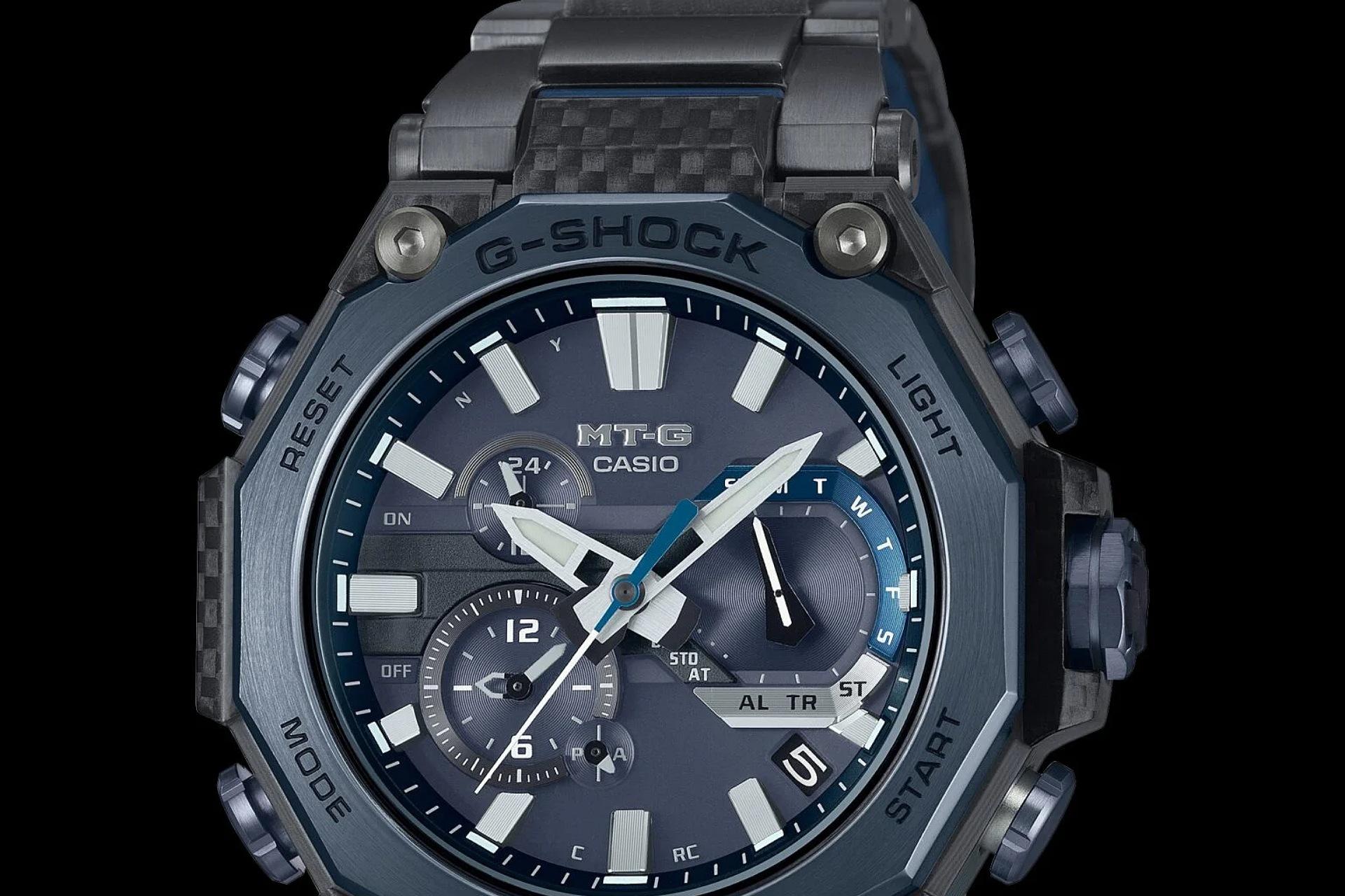 مدل سیاه‌رنگ ساعت G-Shock MTG-B2000YBD-2A