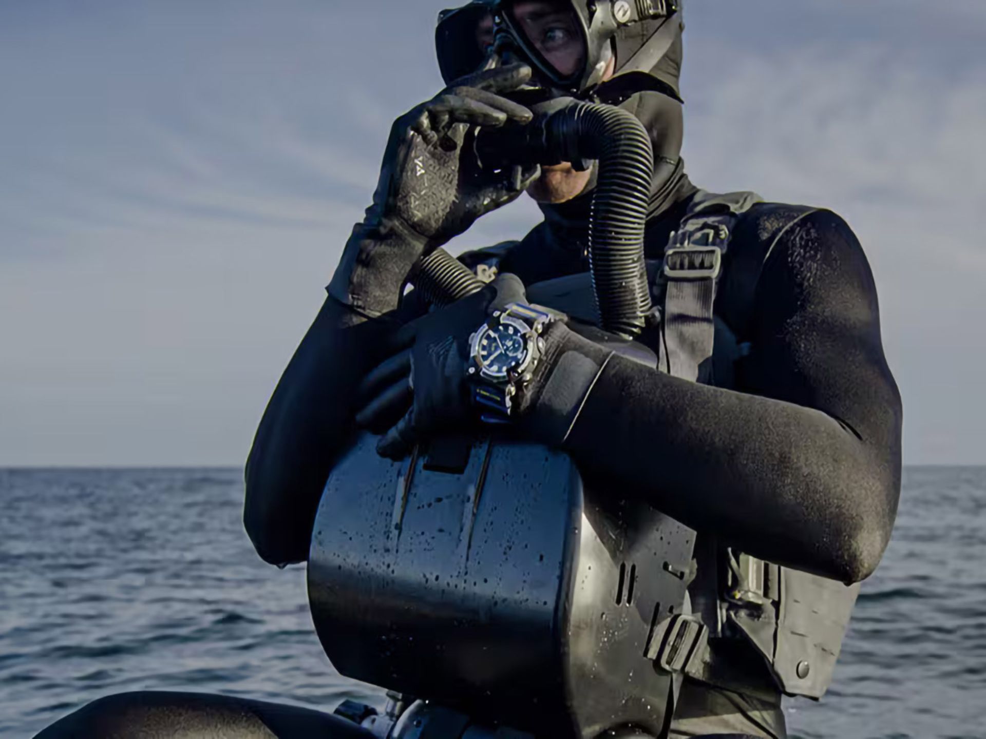 casio-gshock-out-at-sea-diver-wearing-casio-watches