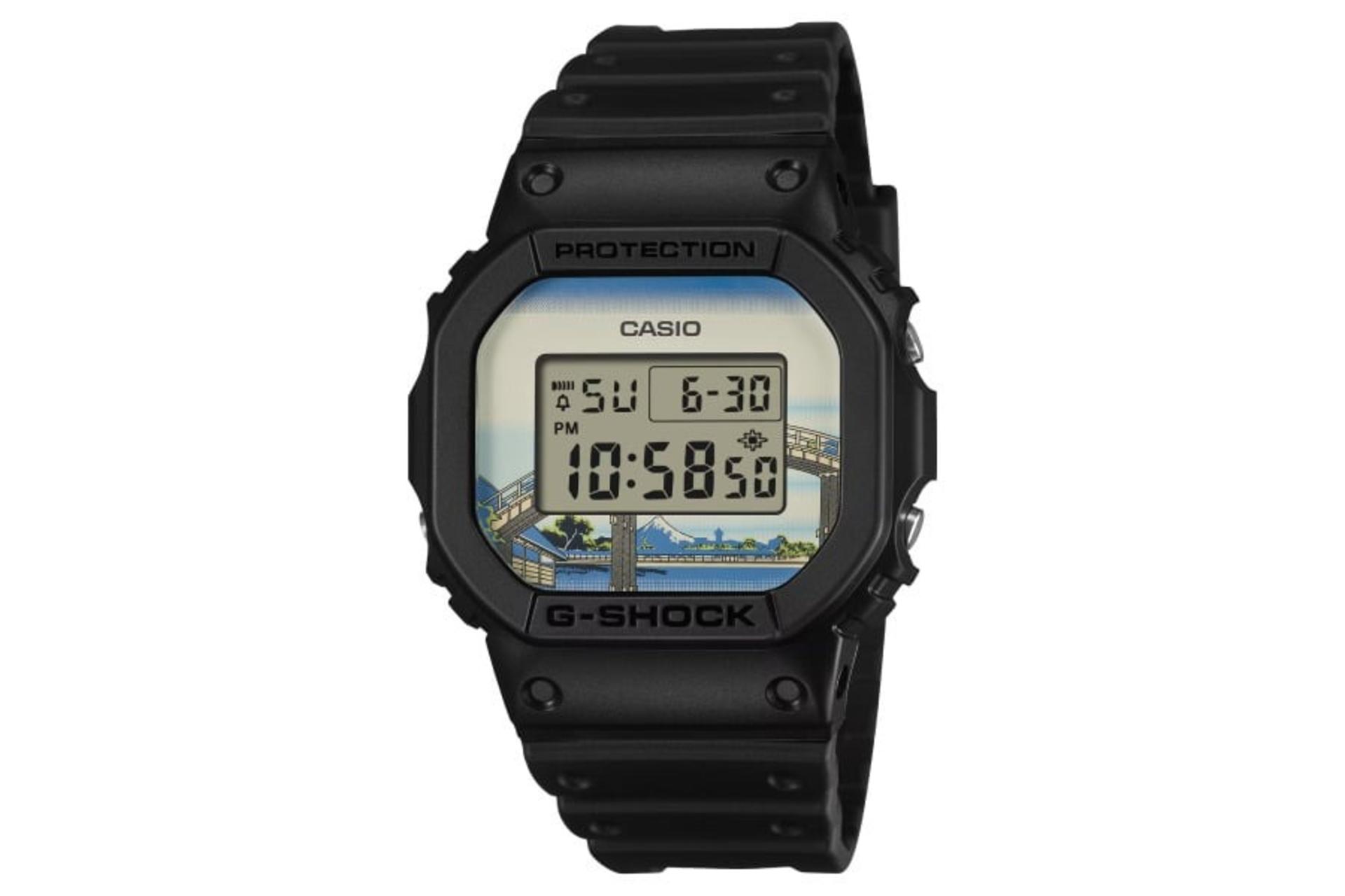 نمای جلو ساعت کاسیو جی‌شاک DW-5600KHFM25-1JR