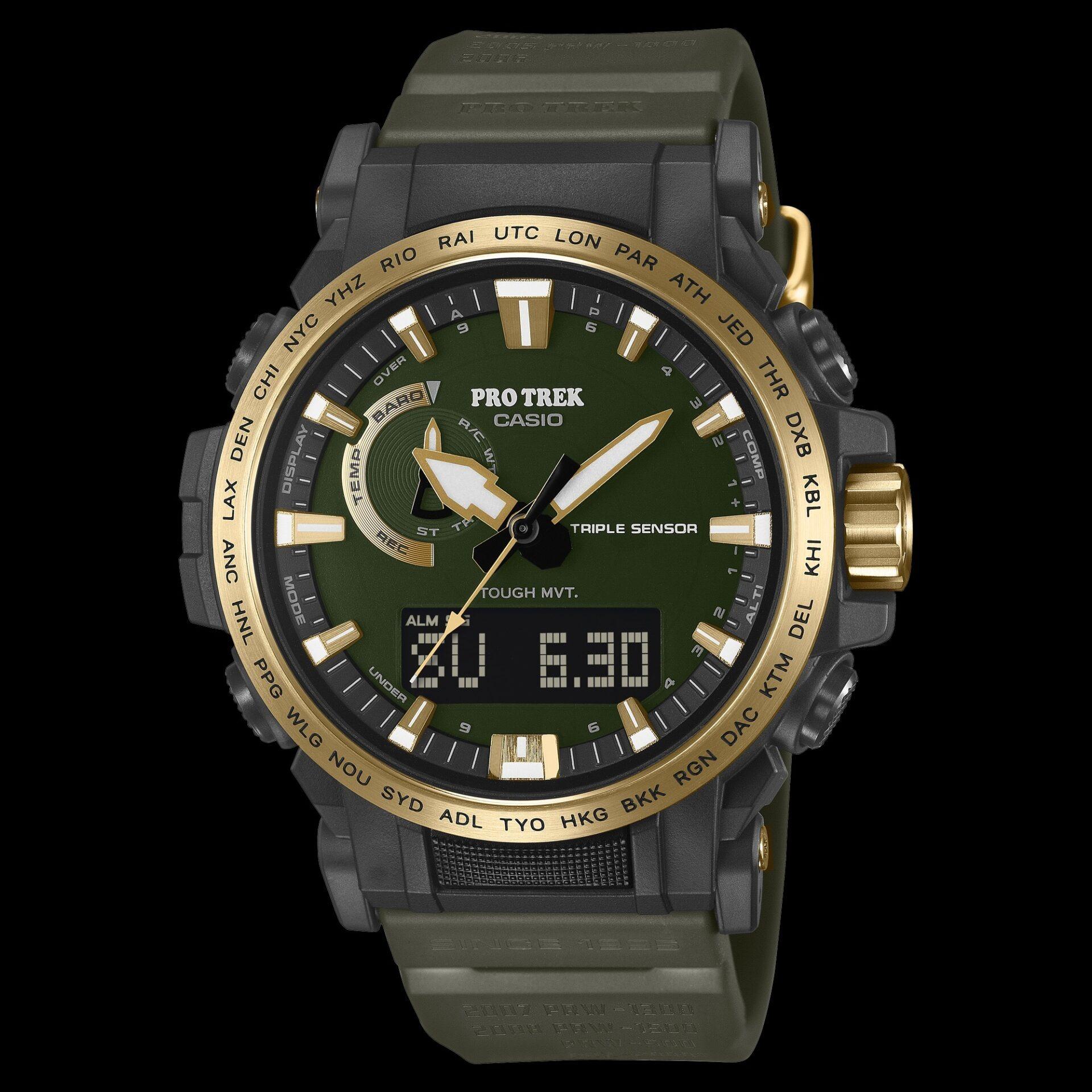 صفحه‌ی ساعت PRO TREK PRW-61ANS-3