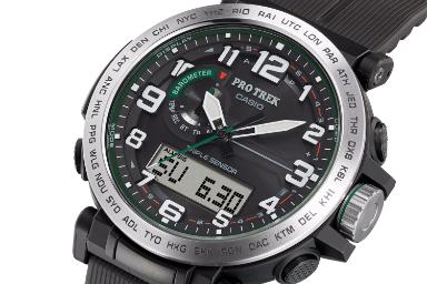 لبه سمت راست ساعت مچی مردانه کاسیو PRO TREK PRG-601-1