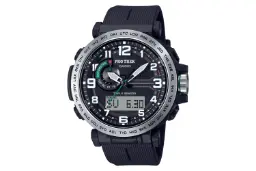 فریم، صفحه و لوگوی ساعت مچی مردانه کاسیو PRO TREK PRG-601-1