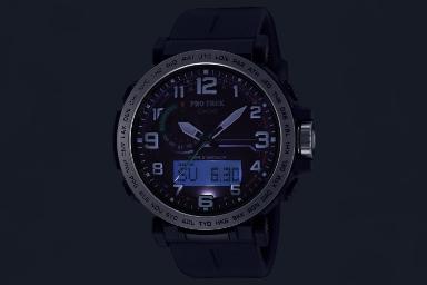 نور شب ساعت مچی مردانه کاسیو PRO TREK PRG-601-1