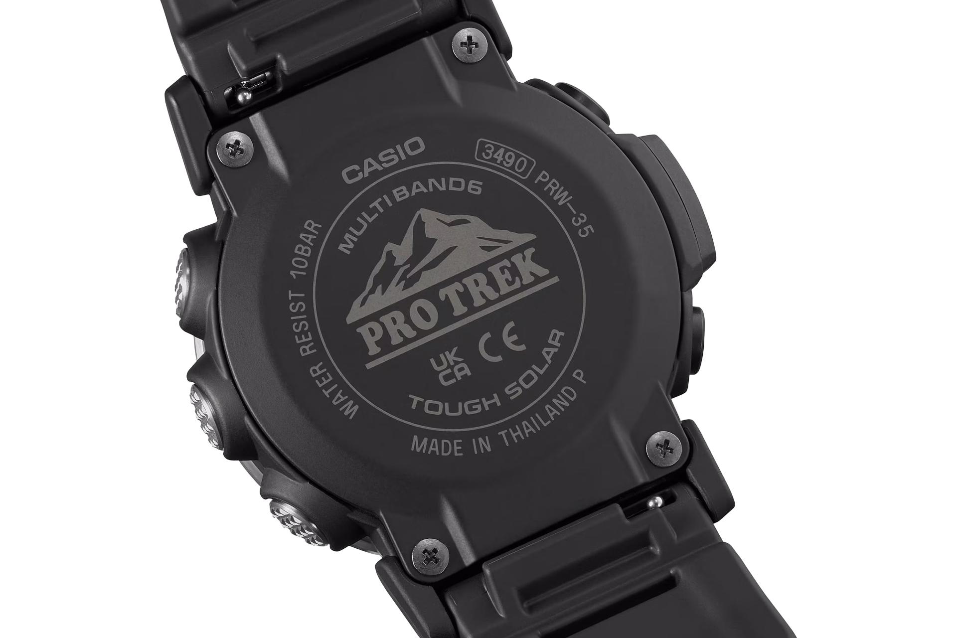 پنل پشت ساعت مچی مردانه کاسیو PRO TREK PRW-35-1A