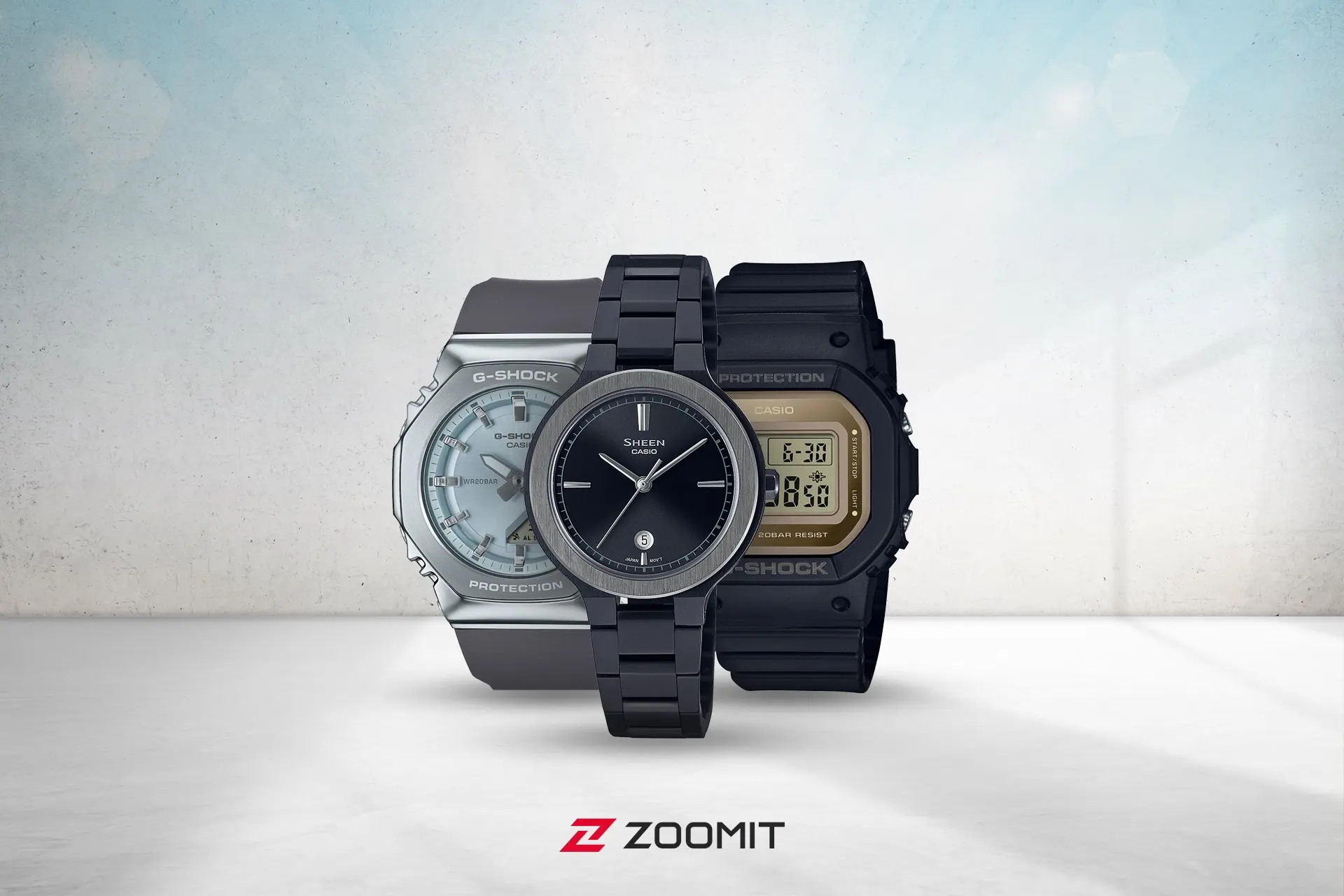 سه مدل از ساعت‌های زنانه کاسیو