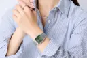 ساعت مچی زنانه کاسیو Vintage AQ-230A-3AMQY بسته شده روی مچ