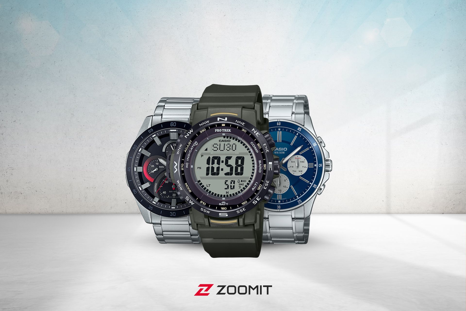 سه مدل از بهترین ساعت‌های کاسیو