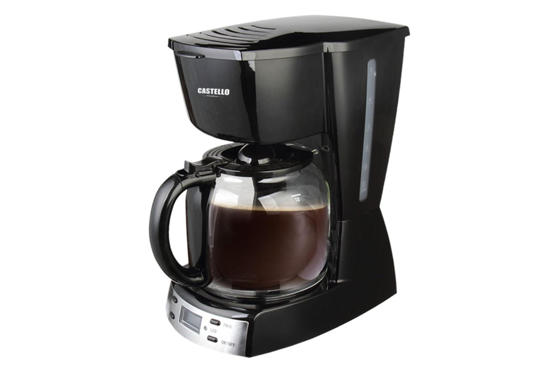 قهوه ساز کاستلو CASTELLO CCM 330 نمای جلو و جانبی