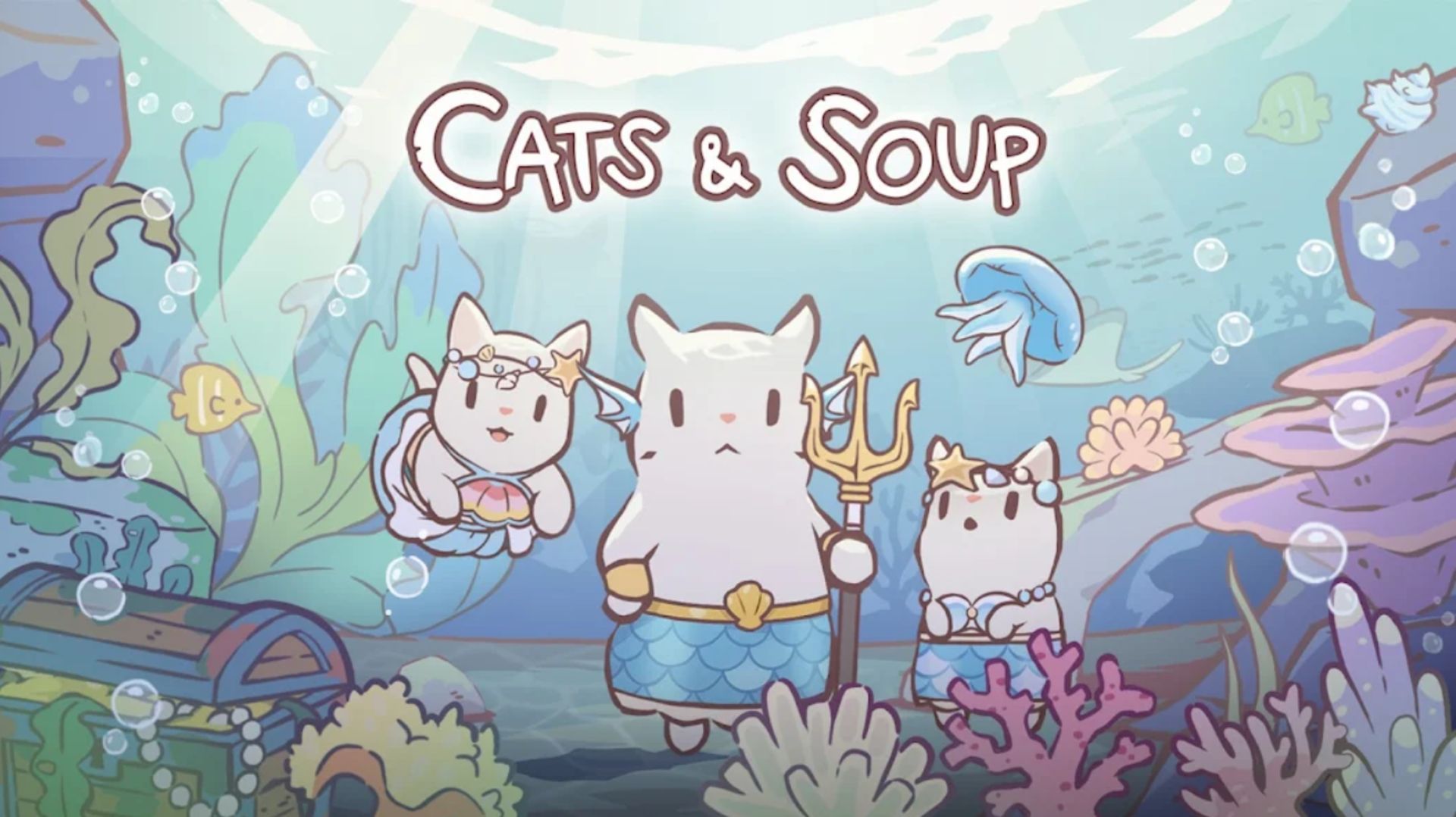 بازی Cats & Soup - Cute Cat Game