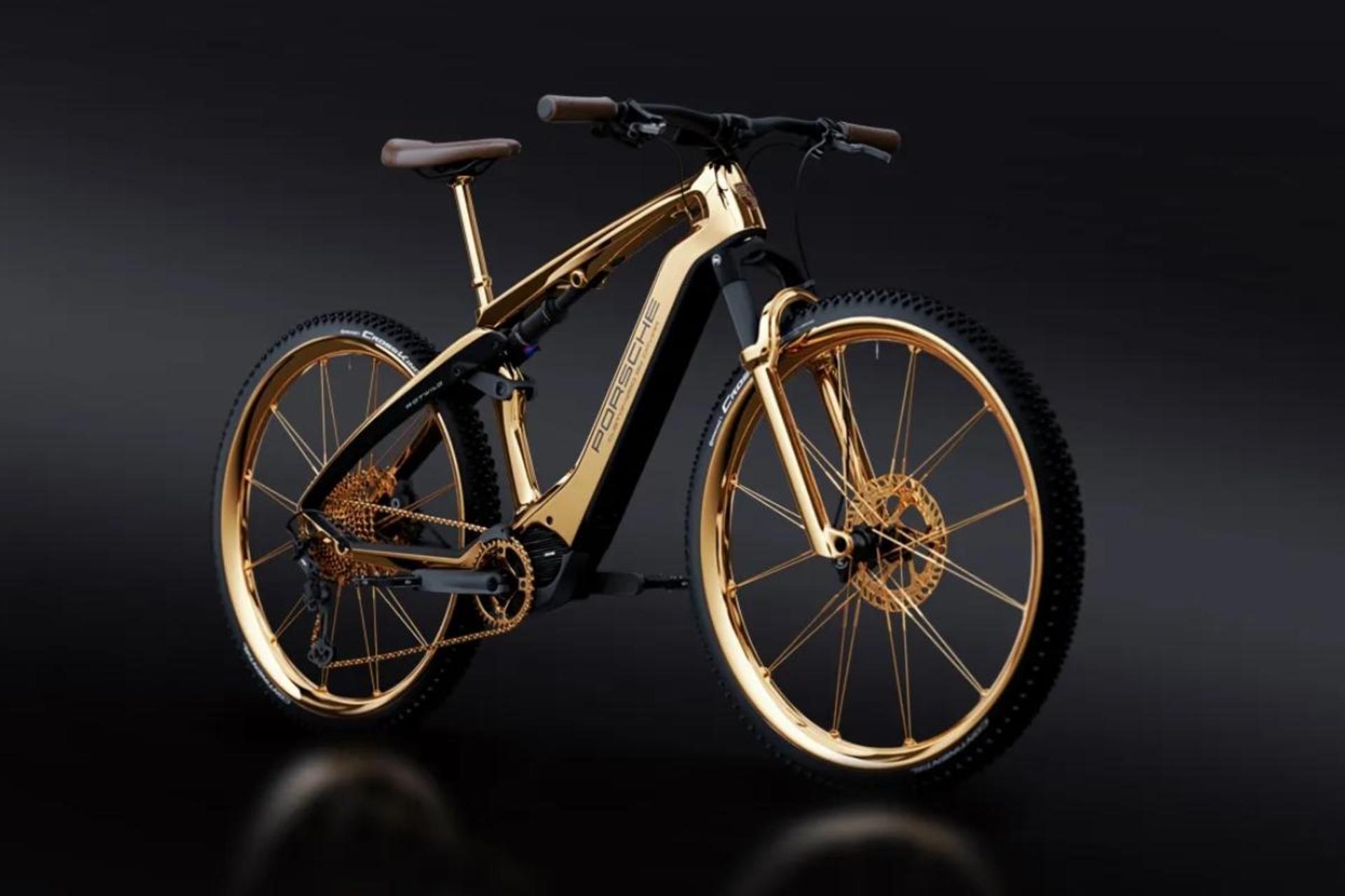دوچرخه کاویار Herzog از جنس طلا