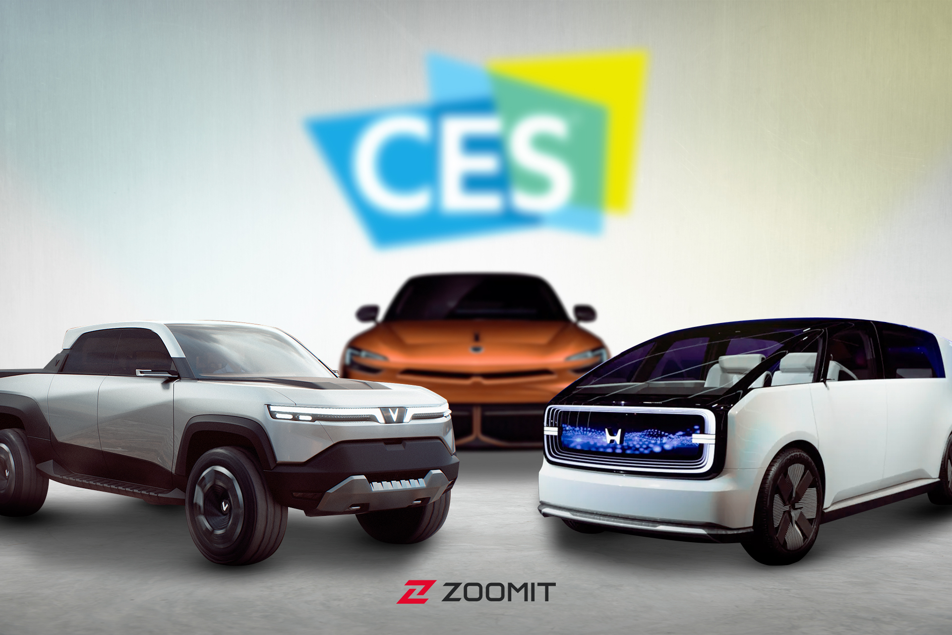 جذاب‌ترین خودروهای CES 2024؛ از رقیب «وحشی» سایبرتراک تا خودرو آینده‌نگرانه هوندا