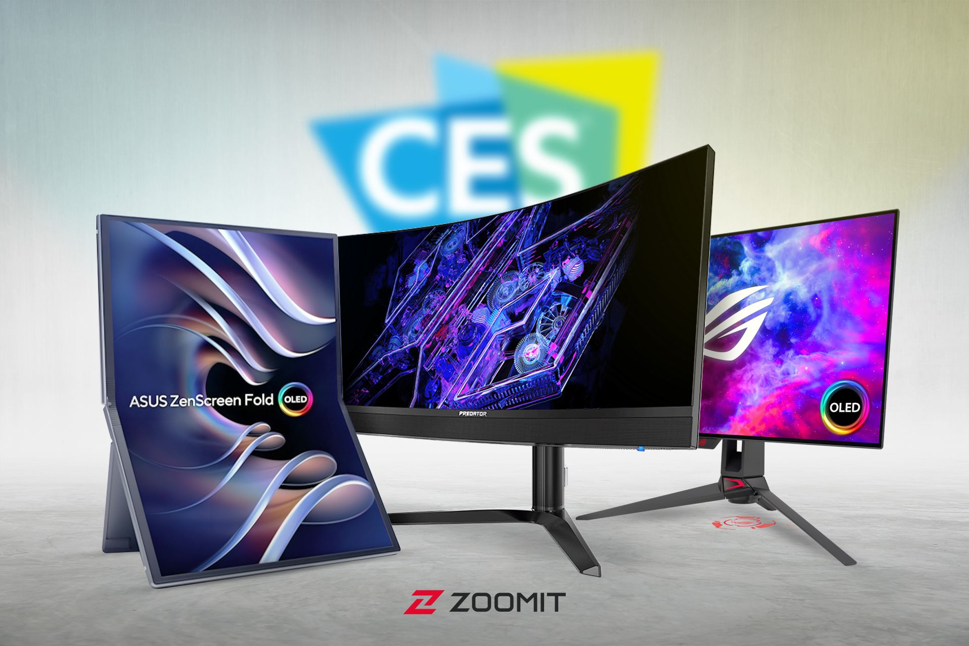 بهترین مانیتورهای CES 2024