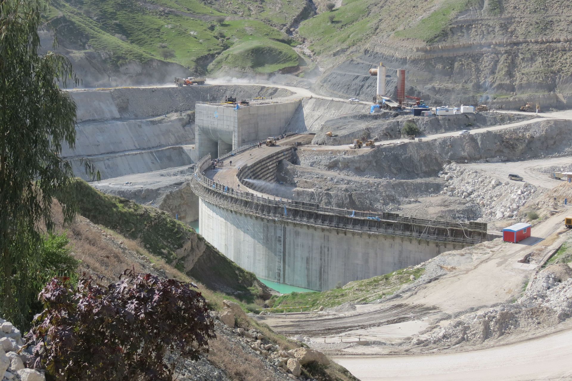 سد چم شیر روی رودخانه زهره