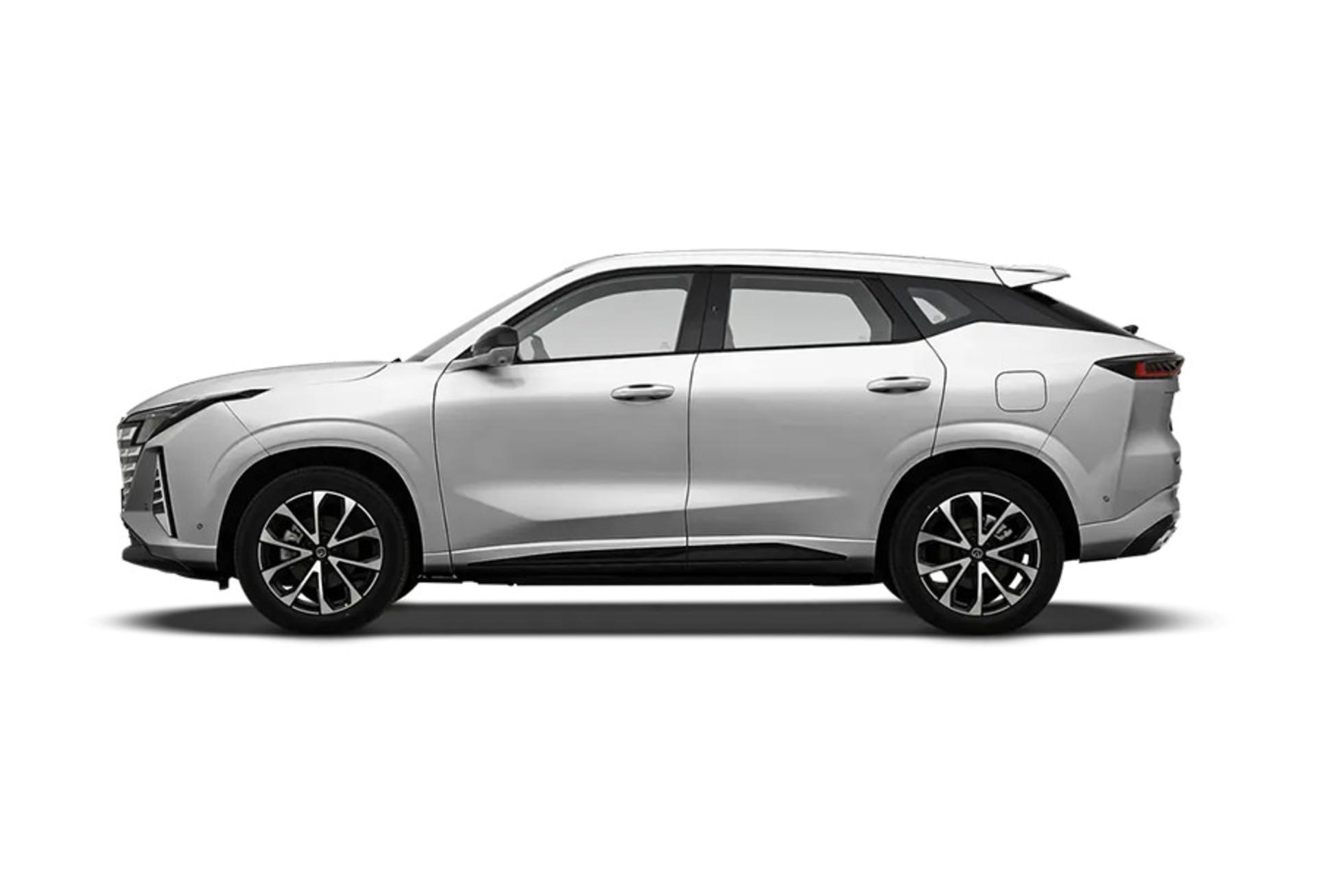 خودرو چانگان یونی زد هیبریدی Changan UNI-Z PHEV نمای جانبی