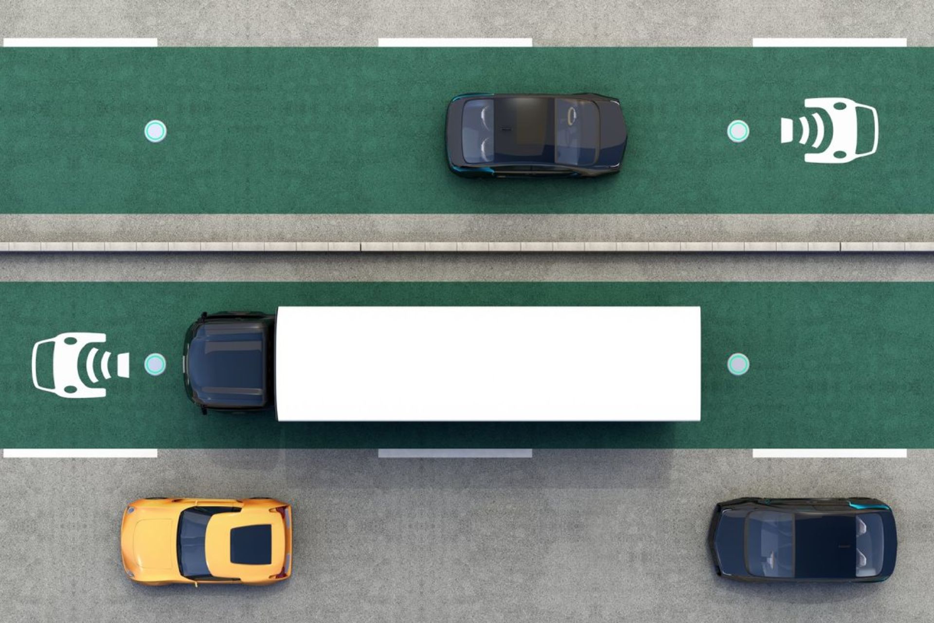 جاده ای که خودروهای برقی را شارژ می کند