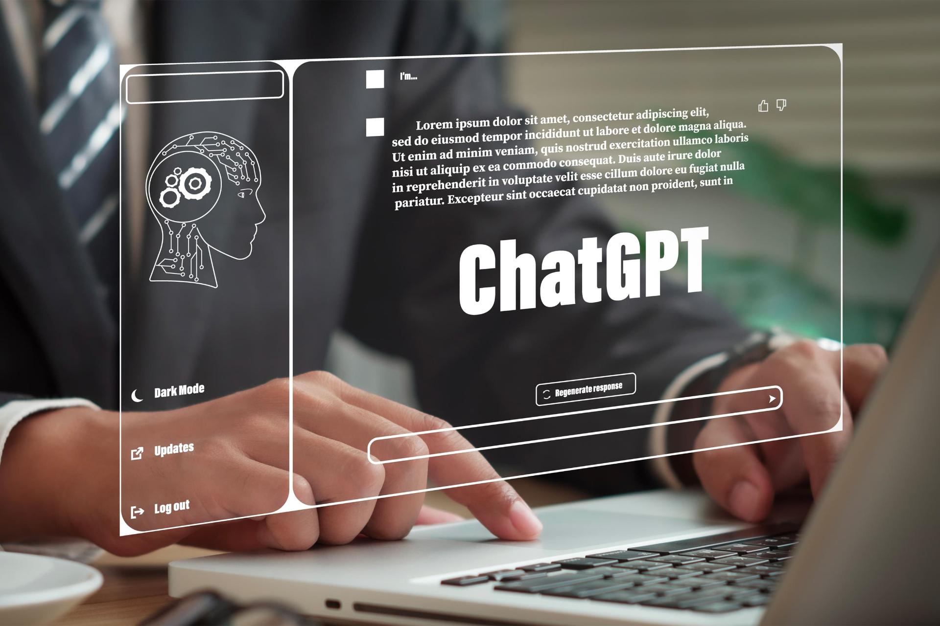 لوگو ChatGPT چت بات هوش مصنوعی چت جی پی تی OpenAI