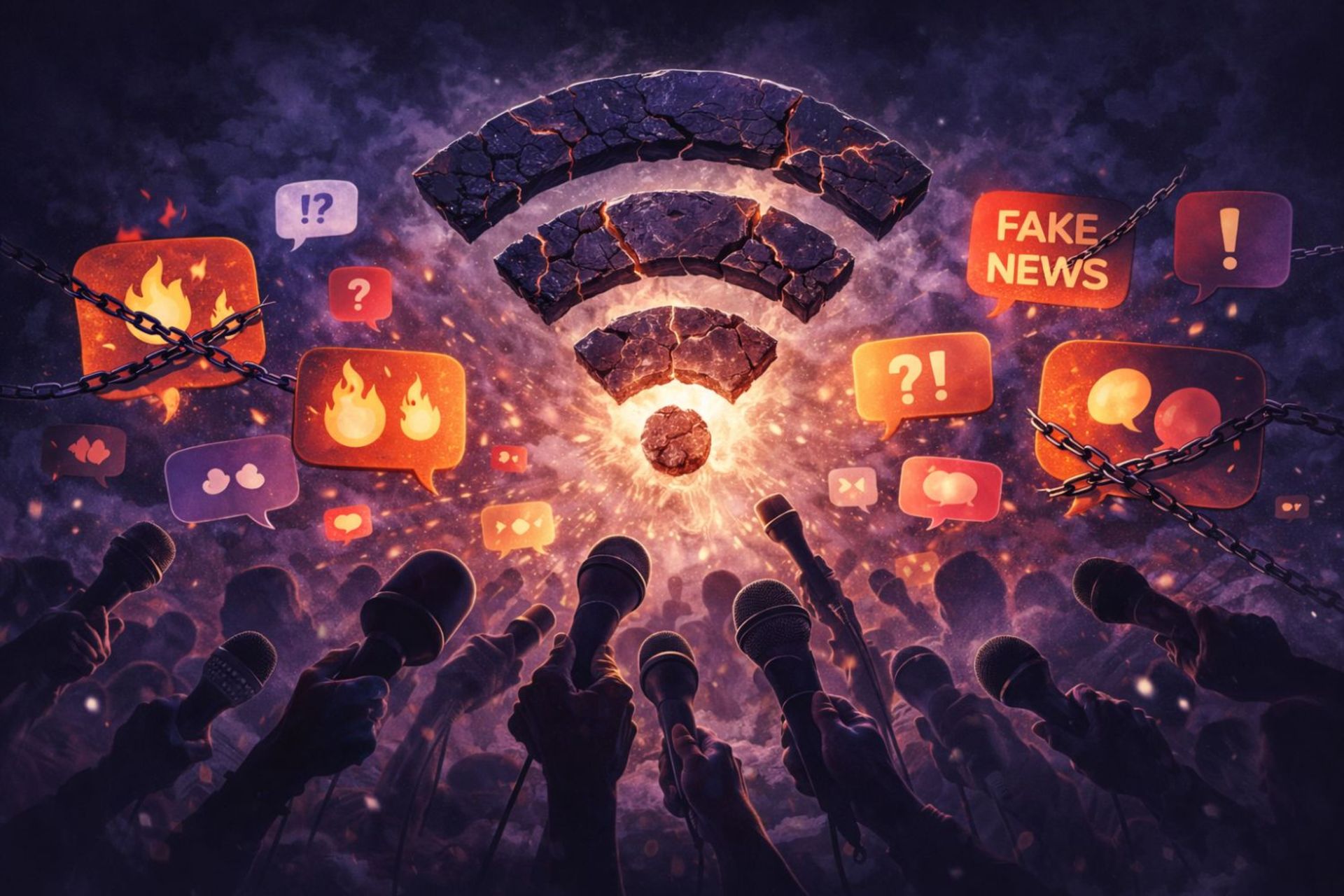 گزارش تاثیر قطعی اینترنت در الگوریتم های جهانی