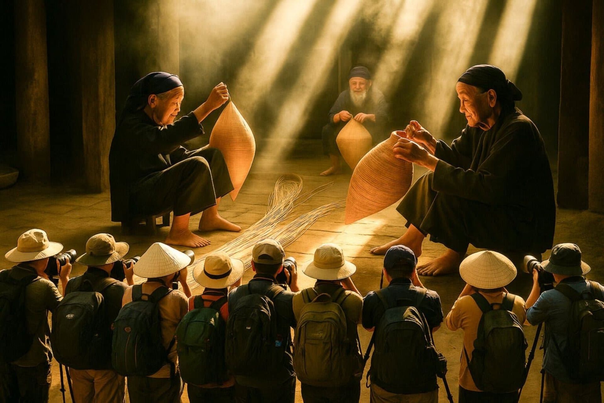 زنان مشغول کار (ساخته شده با هوش مصنوعی)