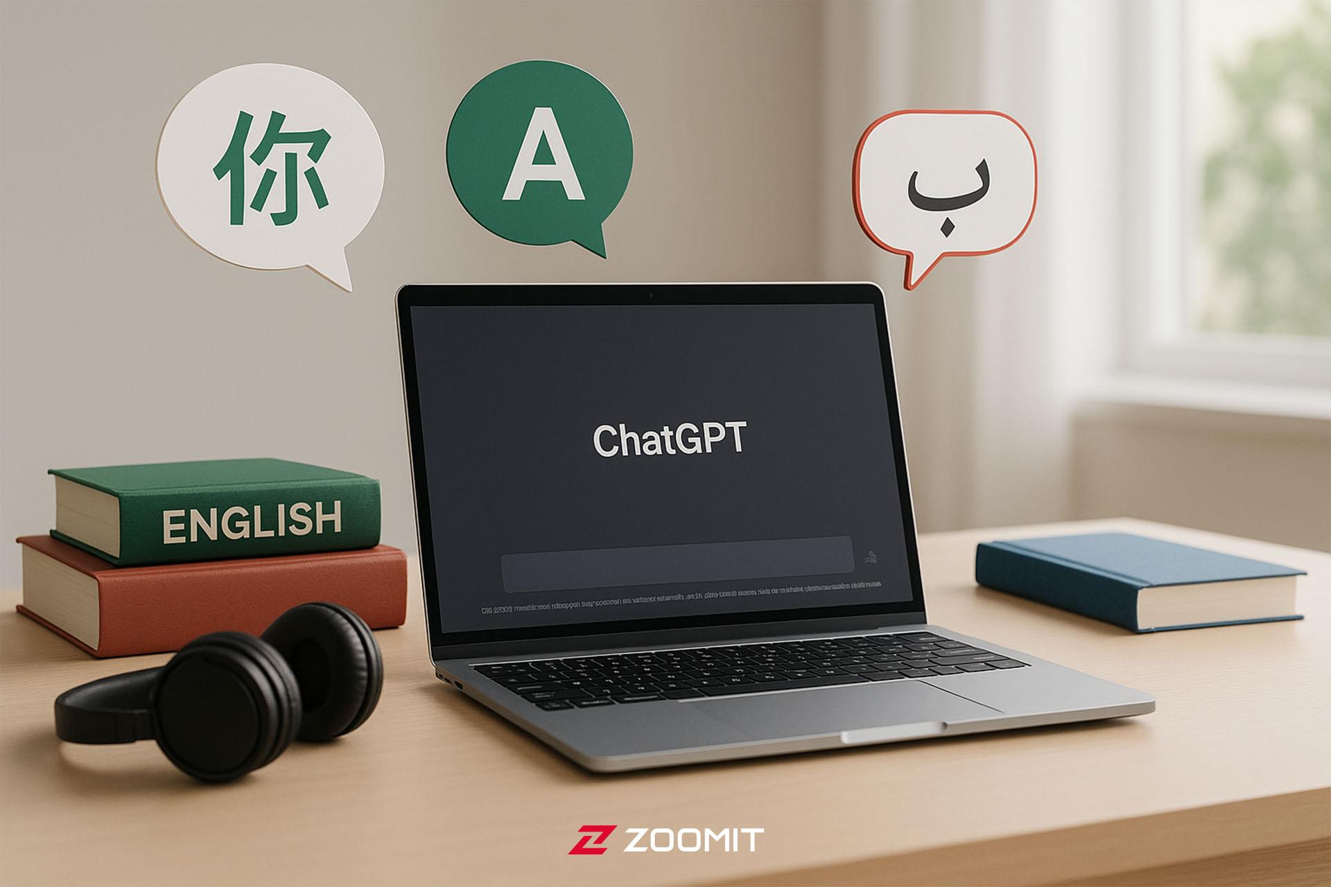  یادگیری زبان با هوش مصنوعی ChatGPT