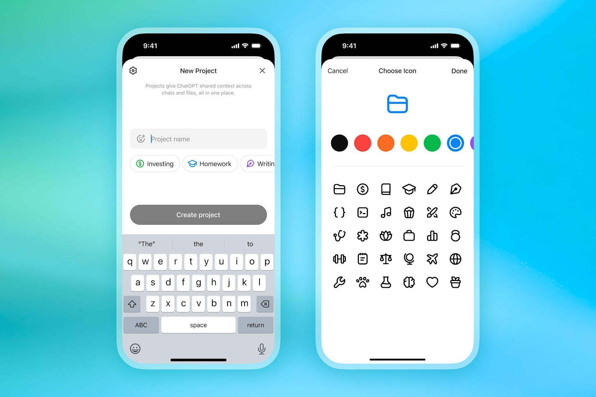 قابلیت Project در ChatGPT
