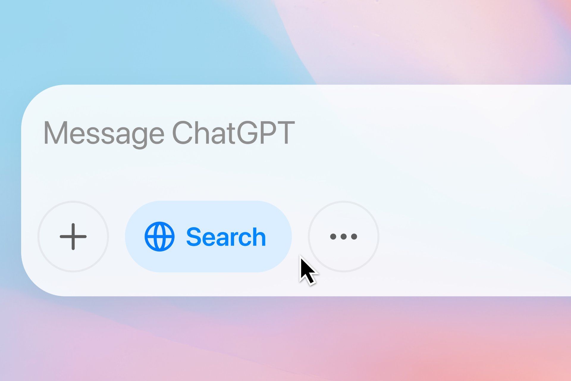 بخش جستجوی ChatGPT