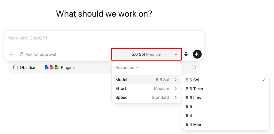 مدل ها و سطح تلاش در  ChatGPT Work 