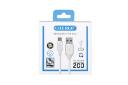 جعبه کابل شارژ USB چرلو Type-A به Micro-USB مدل CH-V801 با طول 1 متر