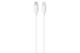 کابل شارژ USB چرلو Type-C به Lightning مدل PS-IP01 با طول 1.1 متر