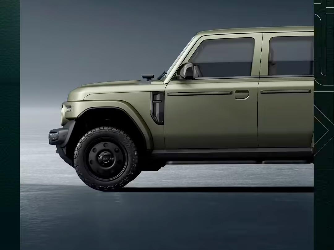 نمای کناری خودرو iCar V23 Retro Edition
