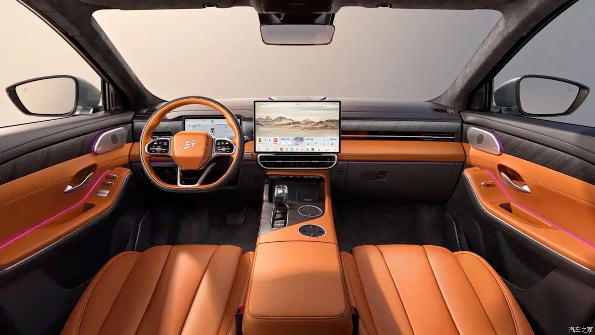 نمای داخل کابین خودرو چری جتور X90 پرو