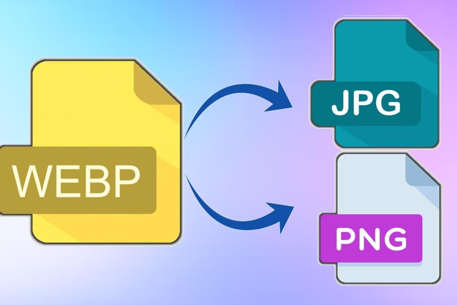 تبدیل عکس‌ های WebP به PNG و JPEG