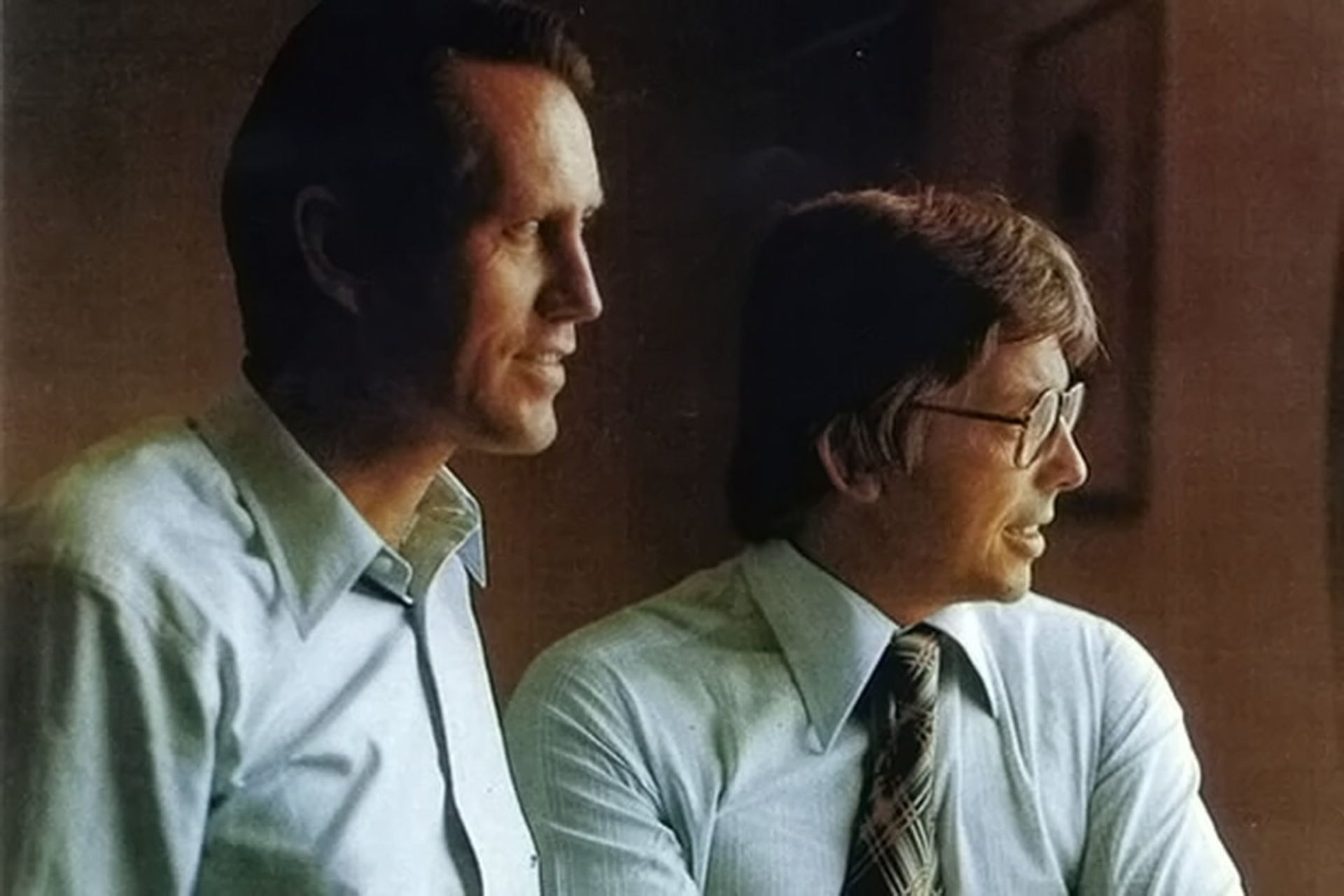 چاک فینی و باب میلر در جوانی