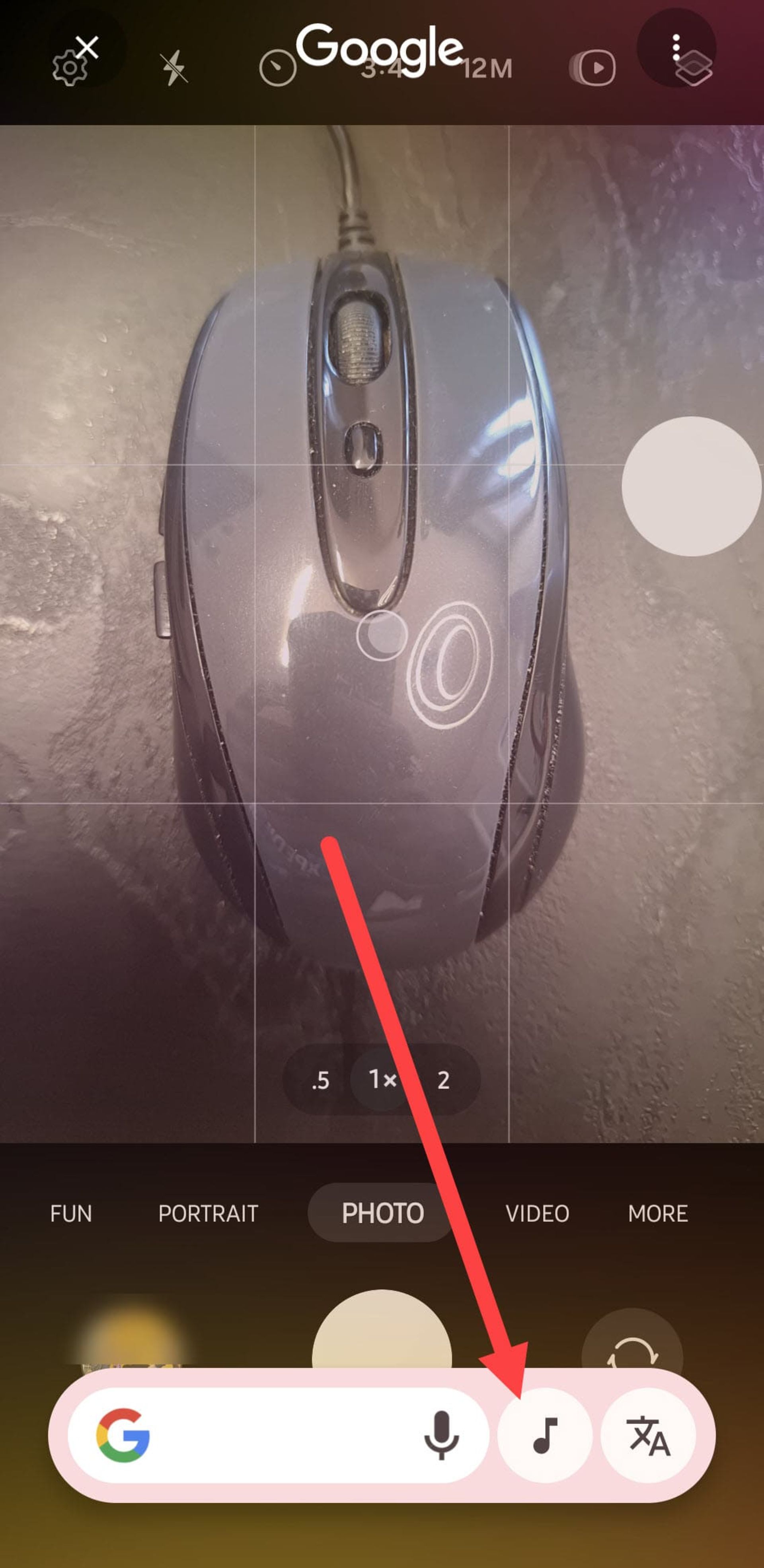 افزودن جزئیات در Circle to Search