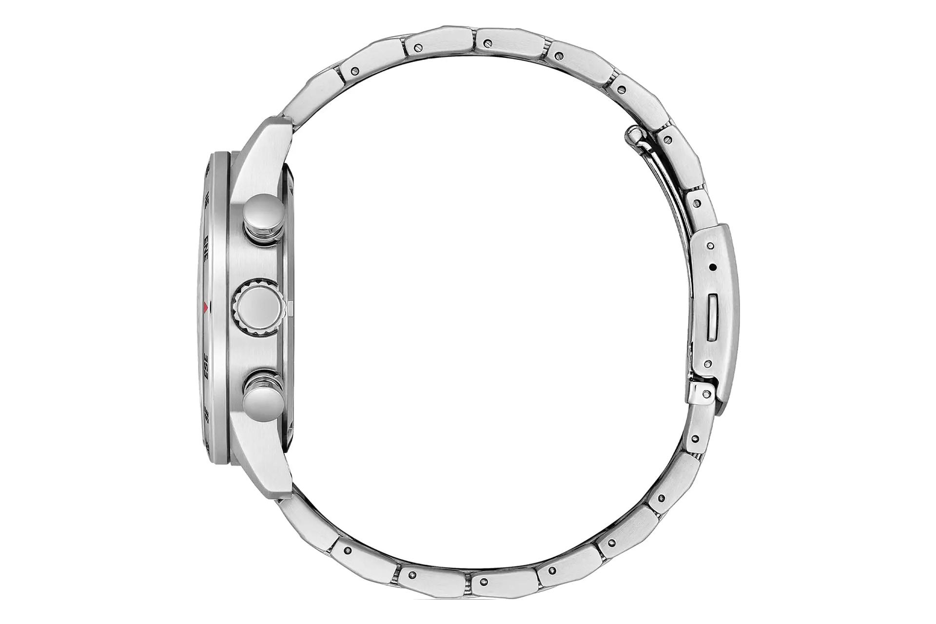 ساعت مچی مردانه سیتیزن Citizen Eco-Drive CA0791-81X از نمای کناری